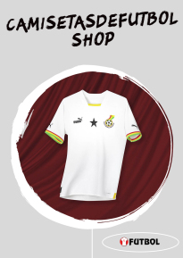 nueva camiseta del Ghana